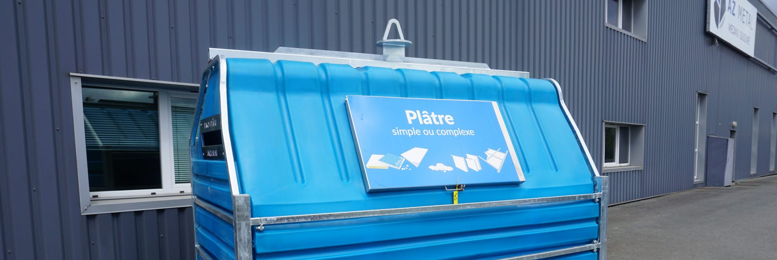 164.500 tonnes de plâtre recyclé en 2022, un record